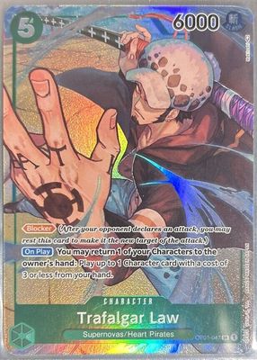 日本未入荷ROMANTIC CROWNのWORLD MAP LONG SLEEVE 全3色 King (Alt Art) OP01-091 L Parallel ROMANCE DAWN OPCG TCG
